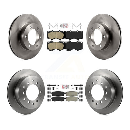 Disc Rotors and Ceramic (Front) & Semi-Metallic (Rear) Brake Pads Kit-K8A-103304 - Kit.bestparts.ca