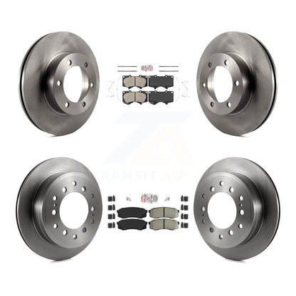 Disc Rotors and Ceramic (Front) & Semi-Metallic (Rear) Brake Pads Kit-K8A-103305 - Kit.bestparts.ca