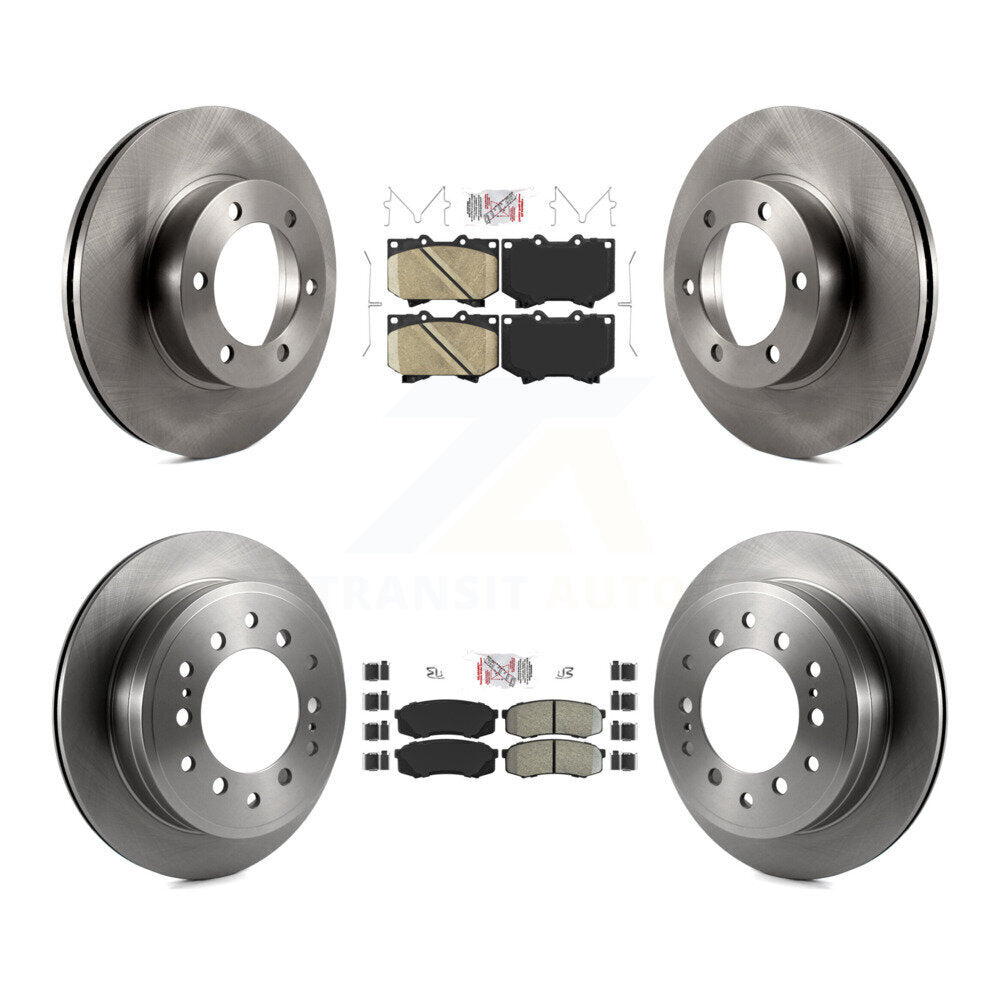 Disc Rotors and Ceramic (Front) & Semi-Metallic (Rear) Brake Pads Kit-K8A-103307 - Kit.bestparts.ca Kit.bestparts.ca