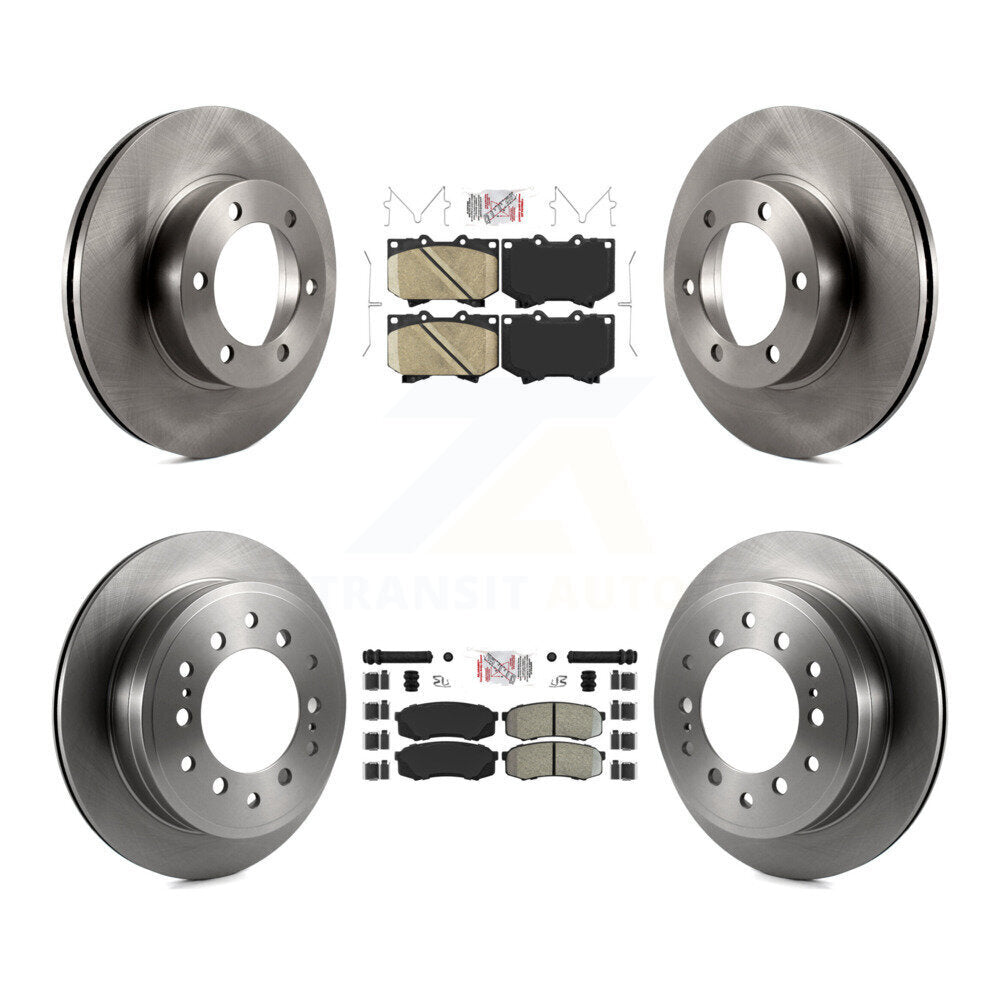 Disc Rotors and Ceramic (Front) & Semi-Metallic (Rear) Brake Pads Kit-K8A-103308 - Kit.bestparts.ca Kit.bestparts.ca