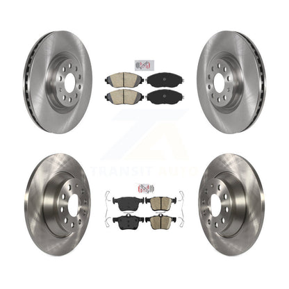 Disc Rotors and Ceramic Brake Pads Kit-K8A-103312 - Kit.bestparts.ca