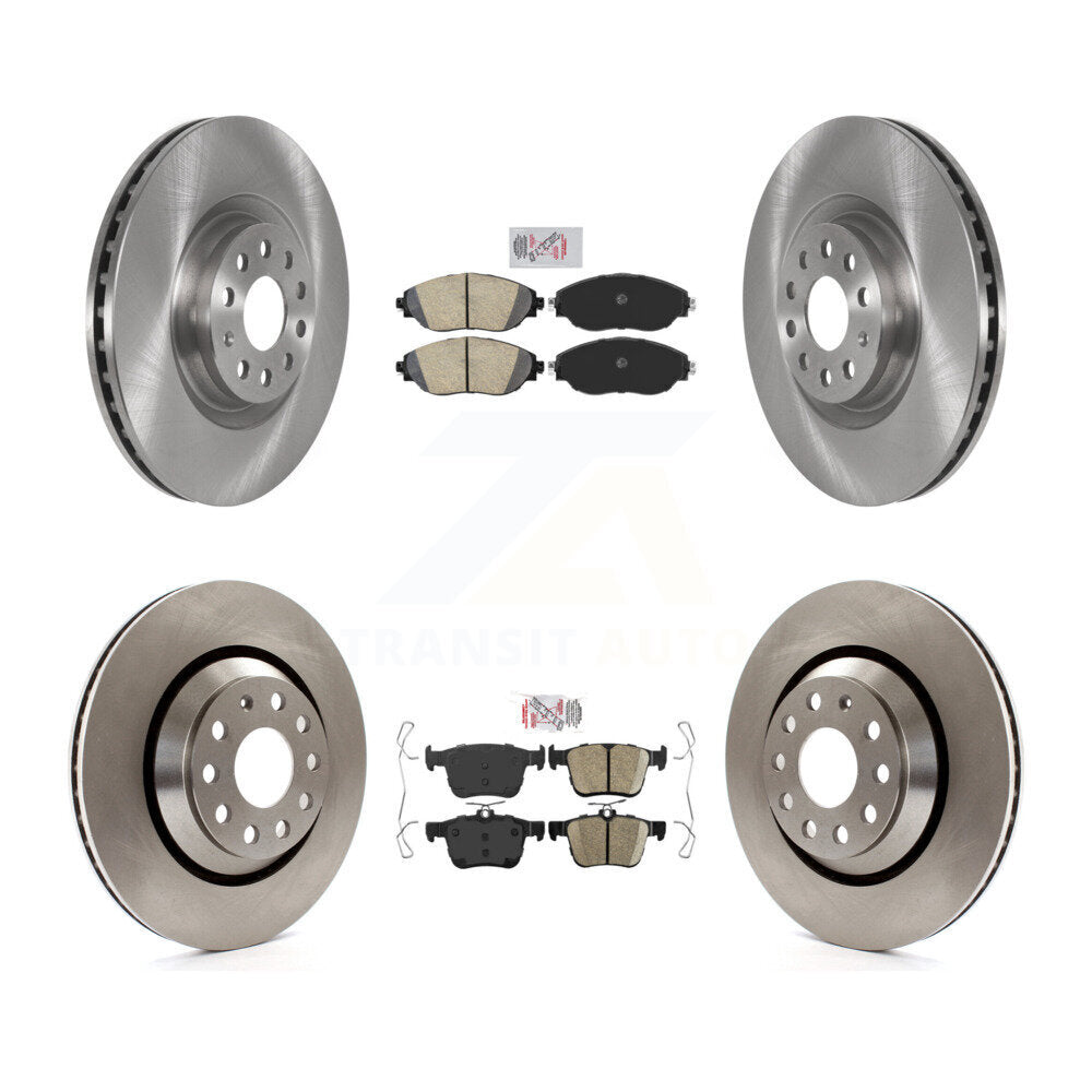 Disc Rotors and Ceramic Brake Pads Kit-K8A-103320 - Kit.bestparts.ca