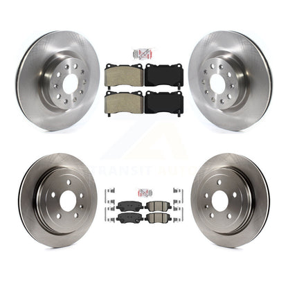 Disc Rotors and Semi-Metallic (Front) & Ceramic (Rear) Brake Pads Kit-K8A-103332 - Kit.bestparts.ca