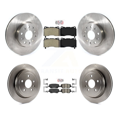 Disc Rotors and Semi-Metallic (Front) & Ceramic (Rear) Brake Pads Kit-K8A-103333 - Kit.bestparts.ca