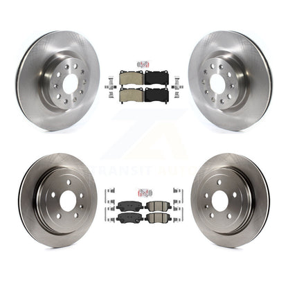 Disc Rotors and Semi-Metallic (Front) & Ceramic (Rear) Brake Pads Kit-K8A-103334 - Kit.bestparts.ca