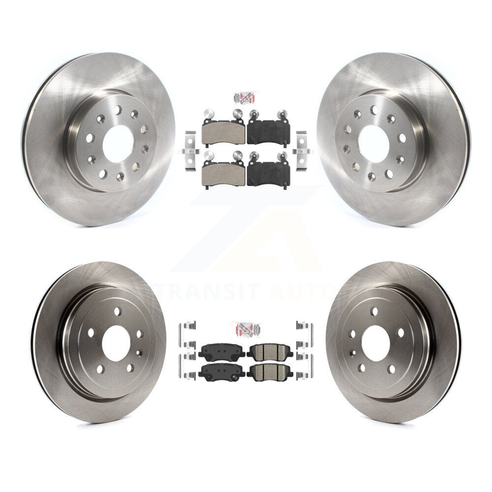 Disc Rotors and Semi-Metallic (Front) & Ceramic (Rear) Brake Pads Kit-K8A-103335 - Kit.bestparts.ca Kit.bestparts.ca
