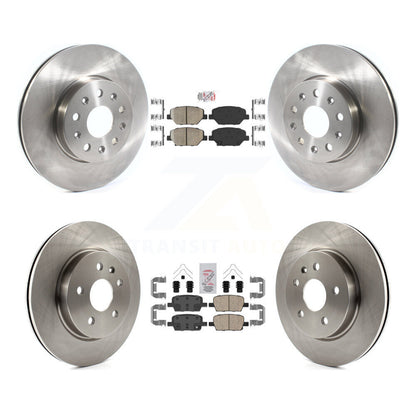 Disc Rotors and Ceramic Brake Pads Kit-K8A-103337 - Kit.bestparts.ca