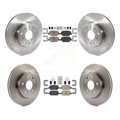 Disc Rotors and Ceramic Brake Pads Kit-K8A-103345 - Kit.bestparts.ca