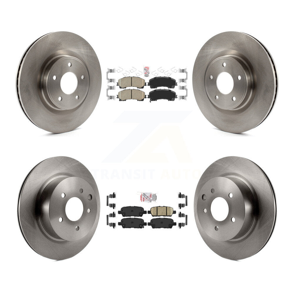 Disc Rotors and Ceramic Brake Pads Kit-K8A-103363 - Kit.bestparts.ca