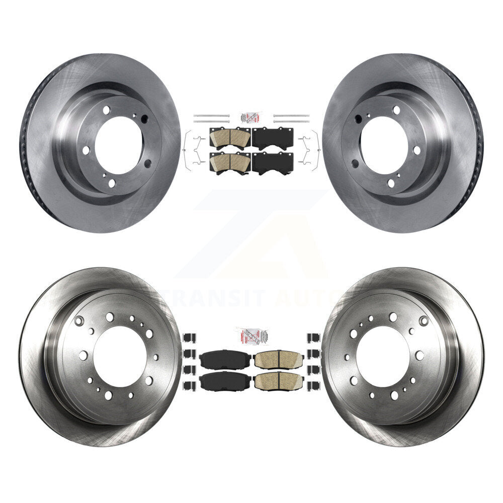Disc Rotors and Ceramic Brake Pads Kit-K8A-103365 - Kit.bestparts.ca