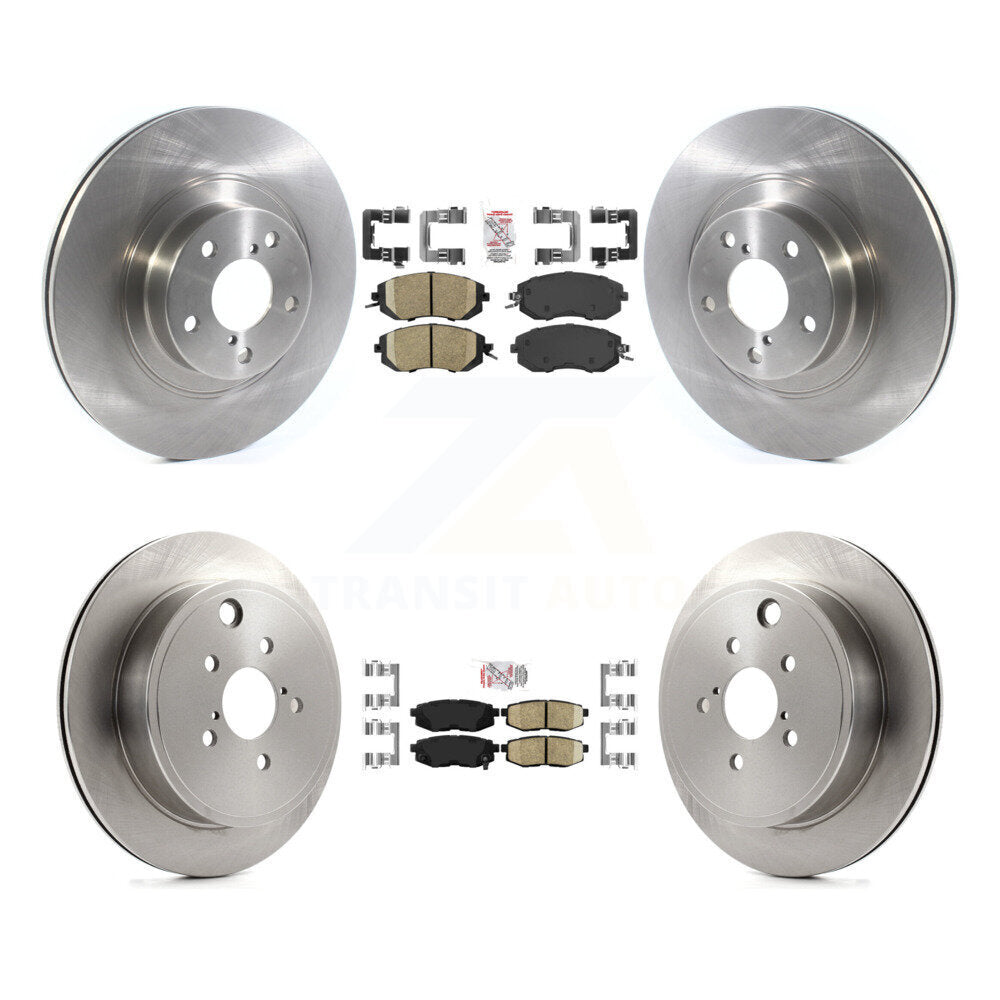 Disc Rotors and Ceramic Brake Pads Kit-K8A-103375 - Kit.bestparts.ca