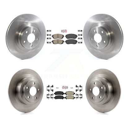 Disc Rotors and Ceramic (Front) & Semi-Metallic (Rear) Brake Pads Kit-K8A-103377 - Kit.bestparts.ca