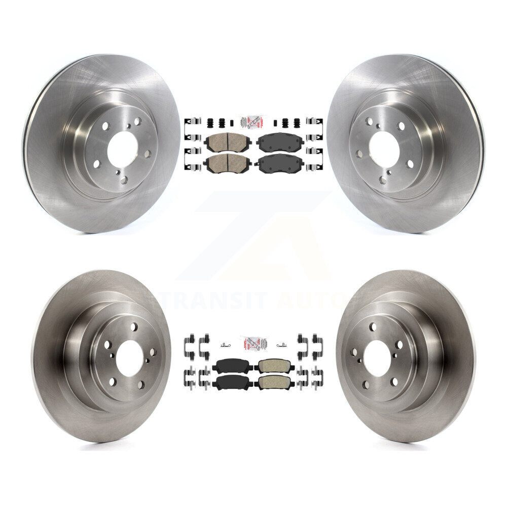 Disc Rotors and Ceramic (Front) & Semi-Metallic (Rear) Brake Pads Kit-K8A-103378 - Kit.bestparts.ca Kit.bestparts.ca