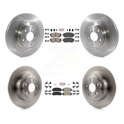 Disc Rotors and Ceramic (Front) & Semi-Metallic (Rear) Brake Pads Kit-K8A-103378 - Kit.bestparts.ca