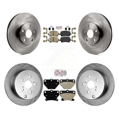 Disc Rotors and Ceramic (Front) & Semi-Metallic (Rear) Brake Pads Kit-K8A-103399 - Kit.bestparts.ca