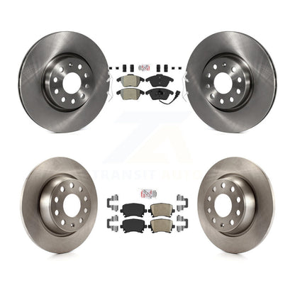 Disc Rotors and Semi-Metallic (Front) & Ceramic (Rear) Brake Pads Kit-K8A-103421 - Kit.bestparts.ca