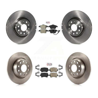 Disc Rotors and Semi-Metallic (Front) & Ceramic (Rear) Brake Pads Kit-K8A-103422 - Kit.bestparts.ca