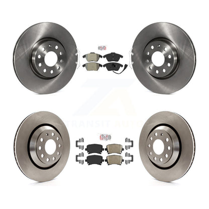 disc rotors and semi metallic front ceramic rear brake pads-k8a-103430 - Kit.bestparts.ca