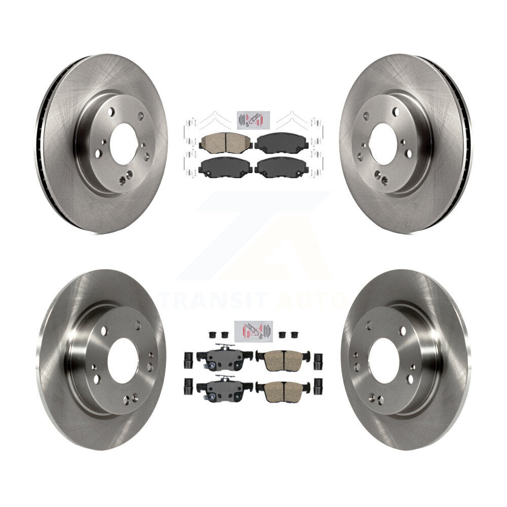 Disc Rotors and Ceramic Brake Pads Kit-K8A-103433 - Kit.bestparts.ca