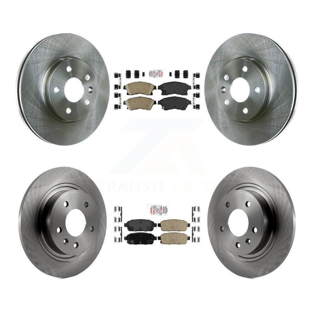 Disc Rotors and Ceramic Brake Pads Kit-K8A-103442 - Kit.bestparts.ca
