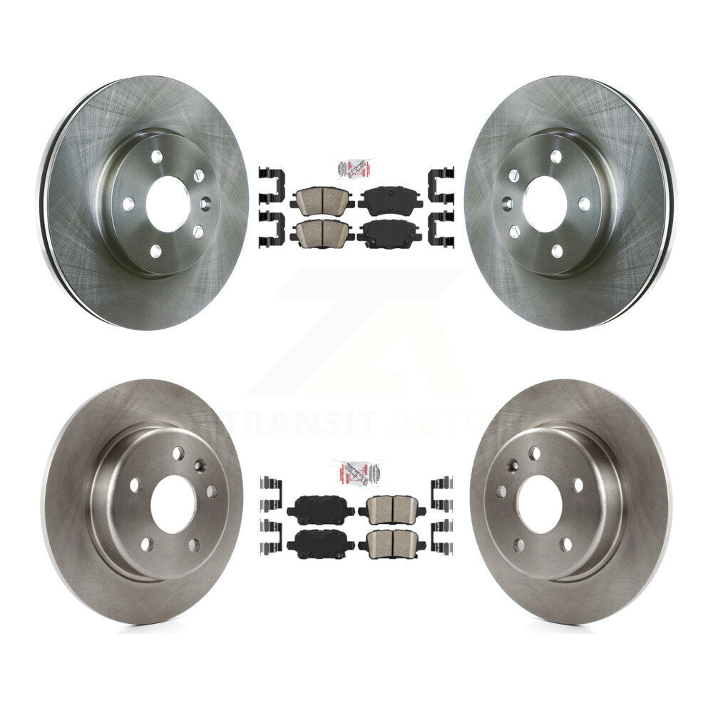 Disc Rotors and Ceramic Brake Pads Kit-K8A-103443 - Kit.bestparts.ca Kit.bestparts.ca