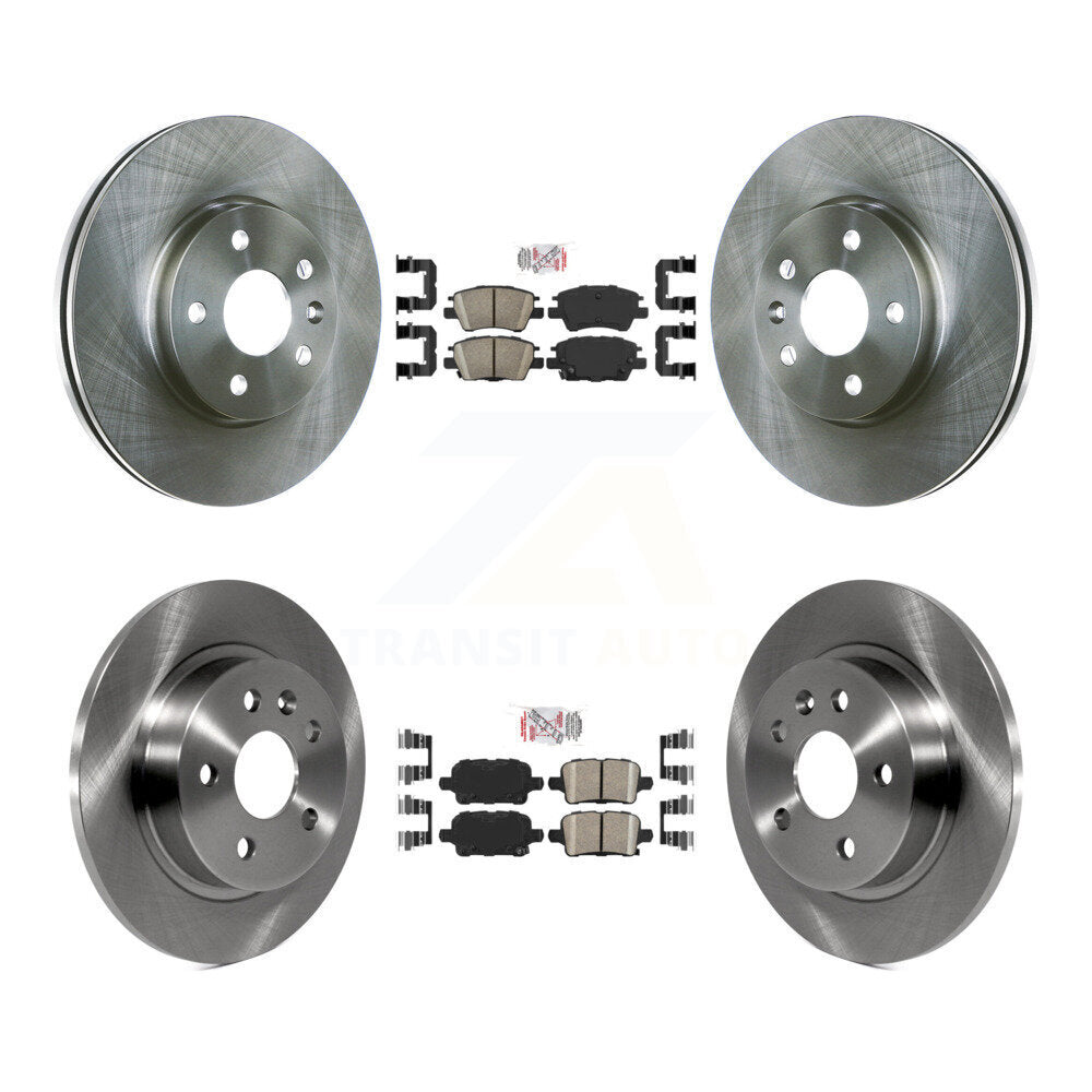 Disc Rotors and Ceramic Brake Pads Kit-K8A-103444 - Kit.bestparts.ca