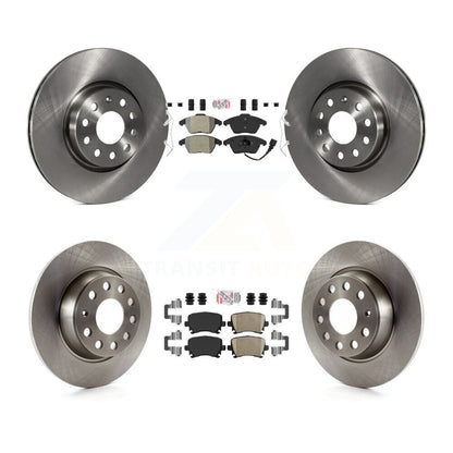 Disc Rotors and Semi-Metallic (Front) & Ceramic (Rear) Brake Pads Kit-K8A-103449 - Kit.bestparts.ca