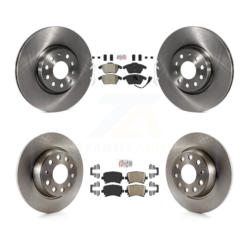 Disc Rotors and Semi-Metallic (Front) & Ceramic (Rear) Brake Pads Kit-K8A-103450 - Kit.bestparts.ca Kit.bestparts.ca