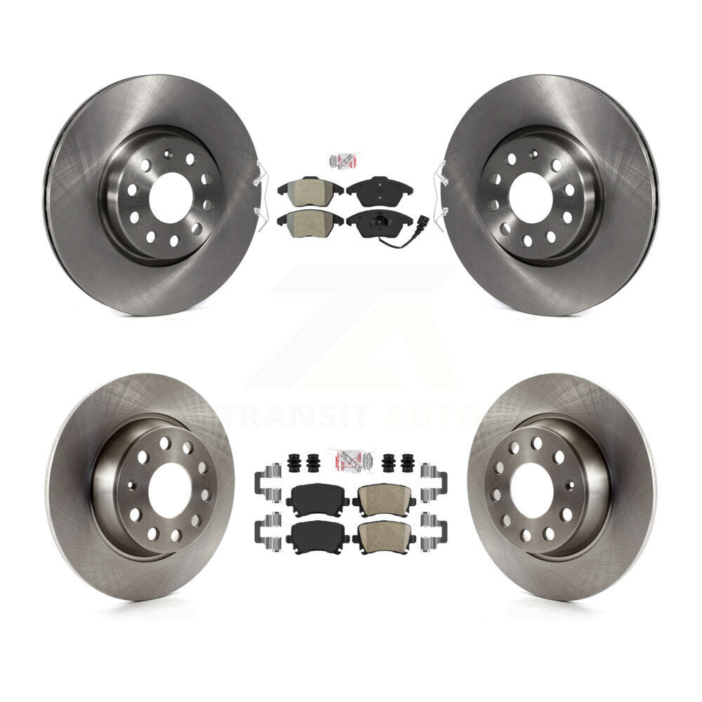 Disc Rotors and Semi-Metallic (Front) & Ceramic (Rear) Brake Pads Kit-K8A-103451 - Kit.bestparts.ca Kit.bestparts.ca