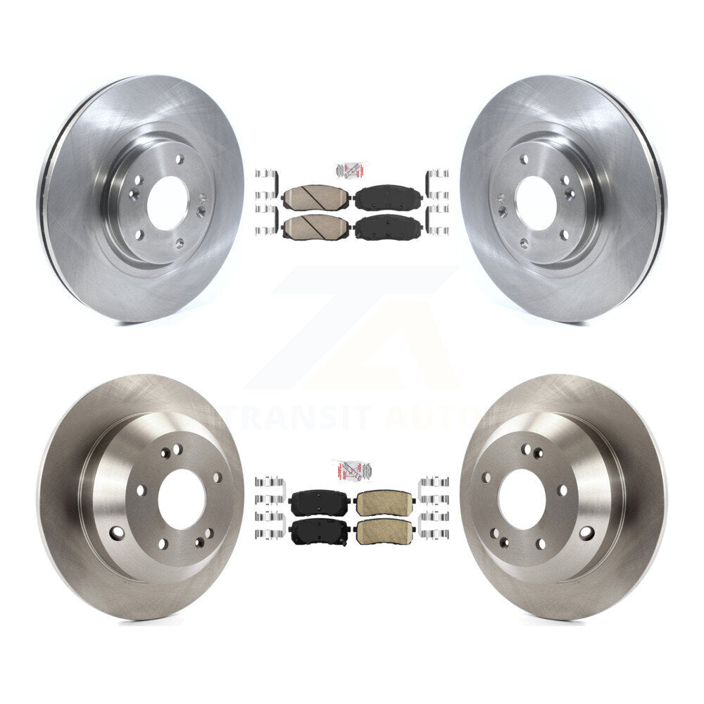 Disc Rotors and Ceramic Brake Pads Kit-K8A-103455 - Kit.bestparts.ca