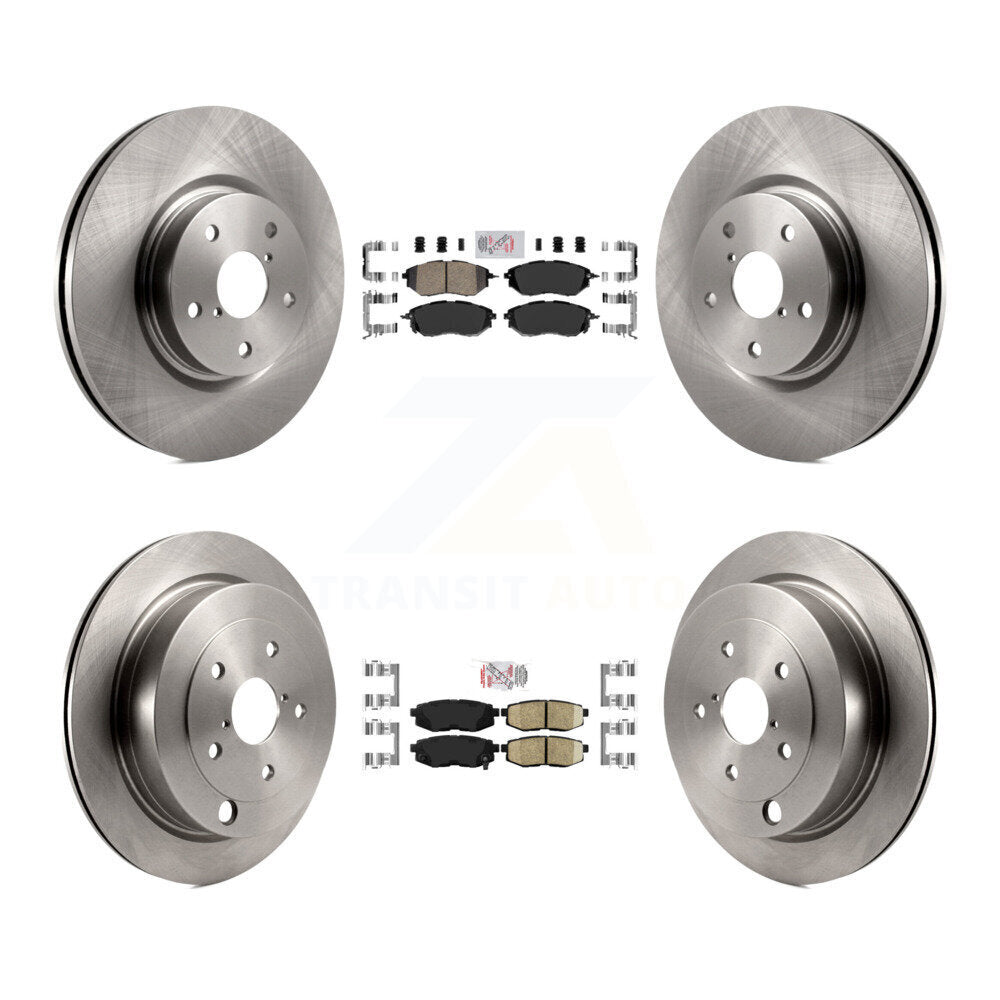 Disc Rotors and Ceramic Brake Pads Kit-K8A-103456 - Kit.bestparts.ca