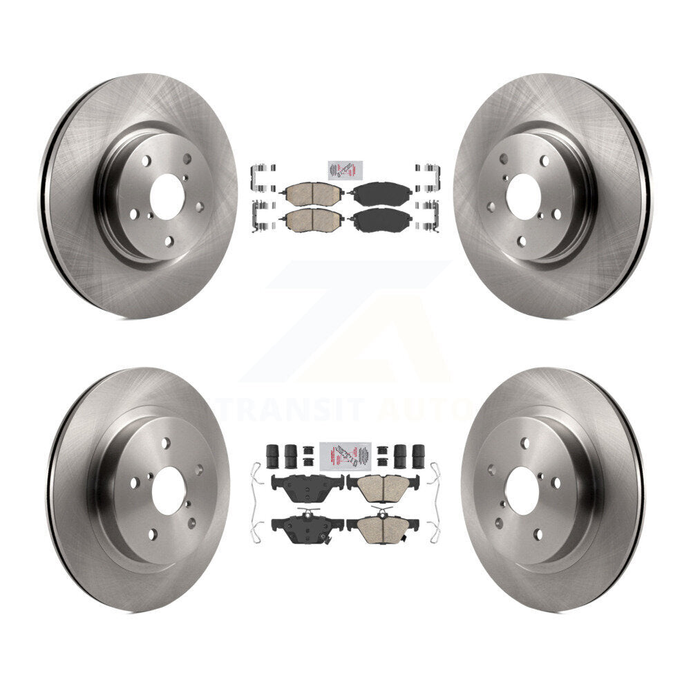 Disc Rotors and Ceramic Brake Pads Kit-K8A-103464 - Kit.bestparts.ca