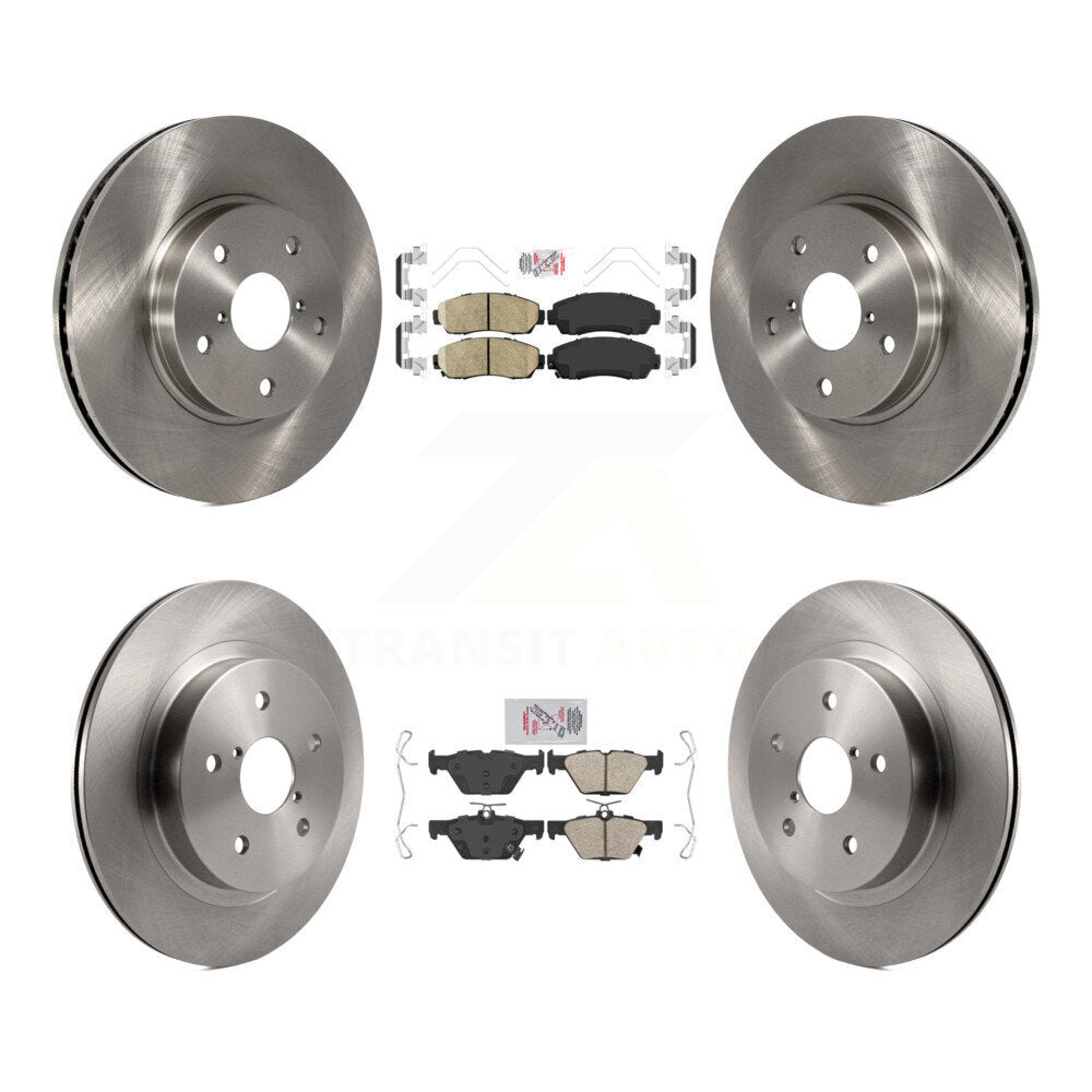 Disc Rotors and Ceramic Brake Pads Kit-K8A-103467 - Kit.bestparts.ca