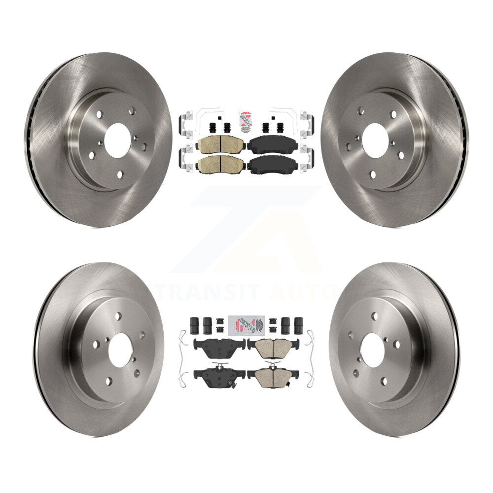 Disc Rotors and Ceramic Brake Pads Kit-K8A-103468 - Kit.bestparts.ca