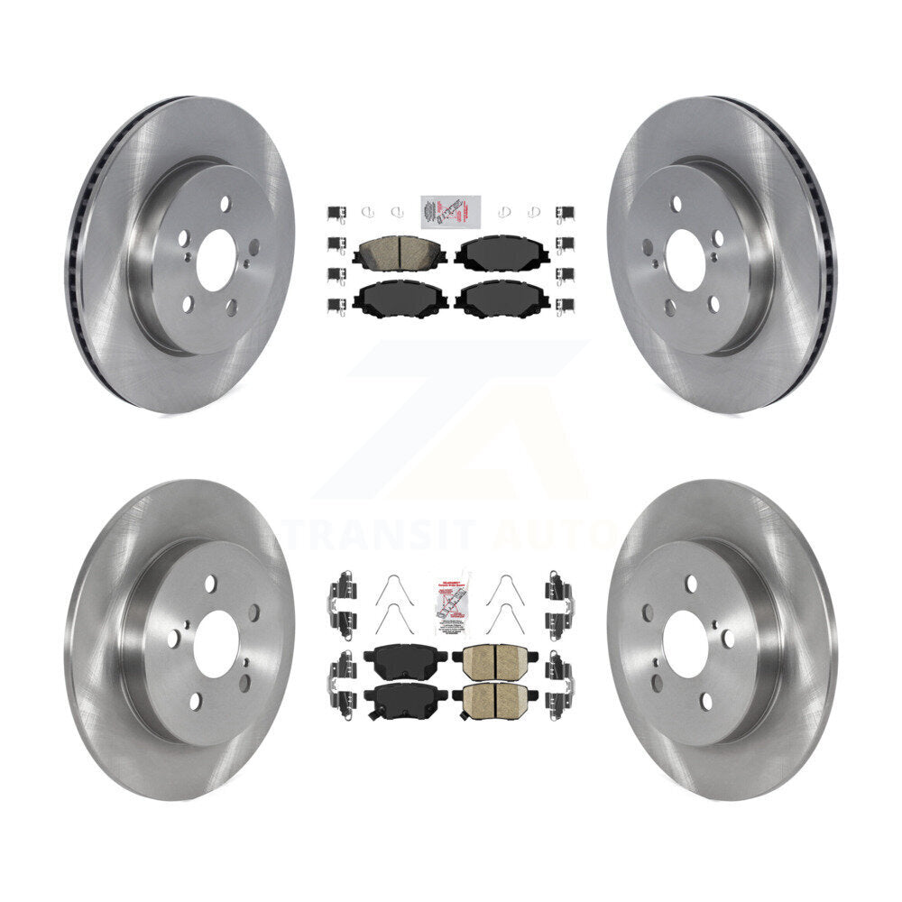 Disc Rotors and Ceramic Brake Pads Kit-K8A-103472 - Kit.bestparts.ca