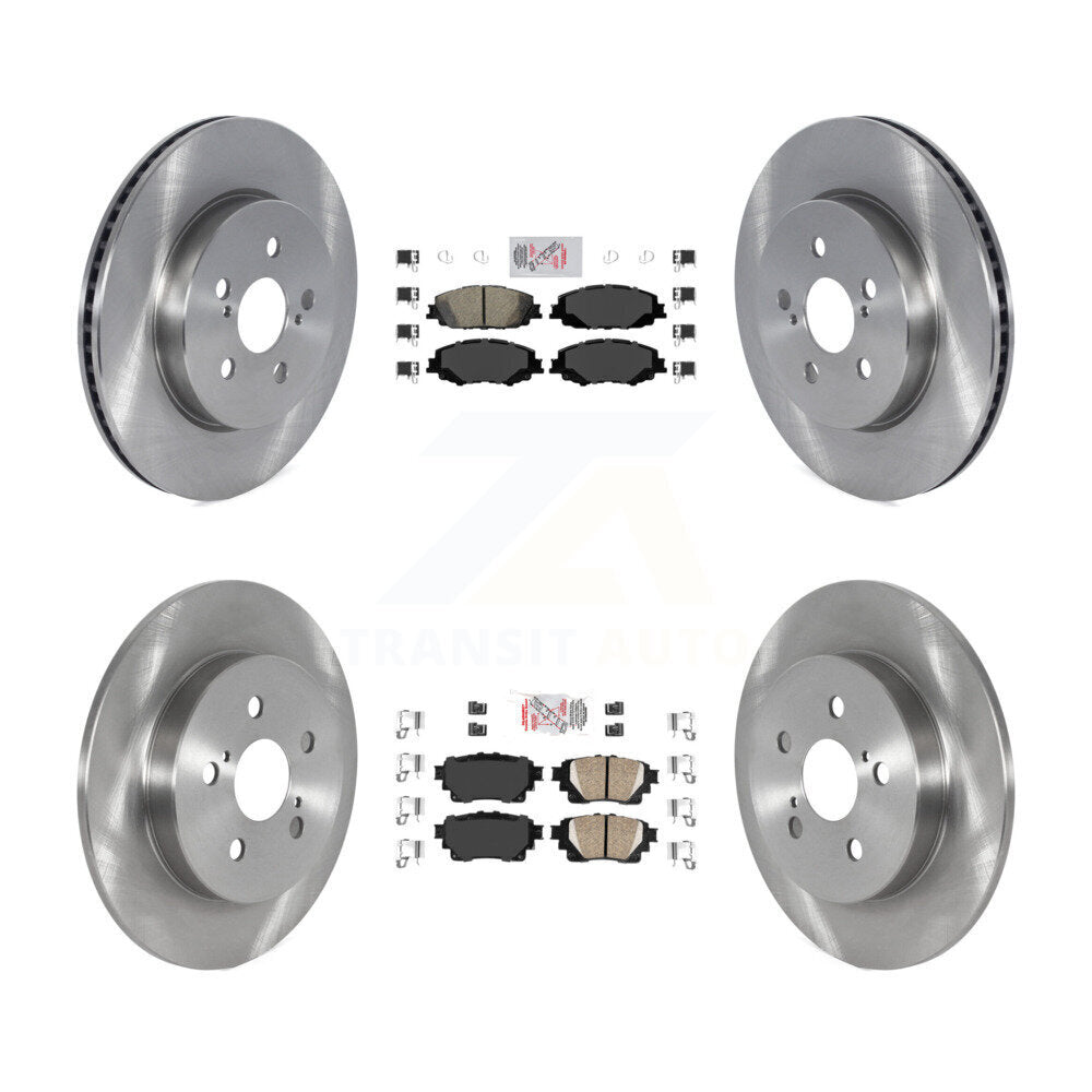 Disc Rotors and Ceramic Brake Pads Kit-K8A-103473 - Kit.bestparts.ca