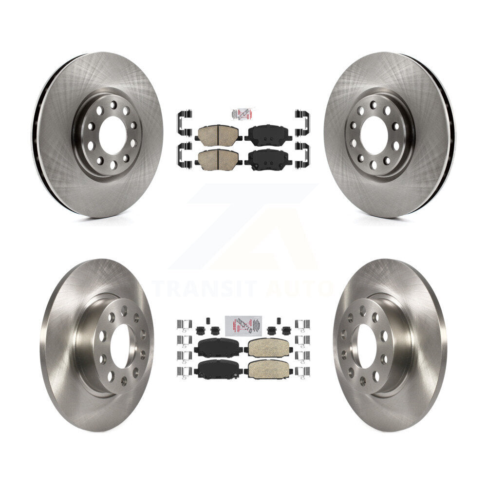 Disc Rotors and Ceramic Brake Pads Kit-K8A-103484 - Kit.bestparts.ca