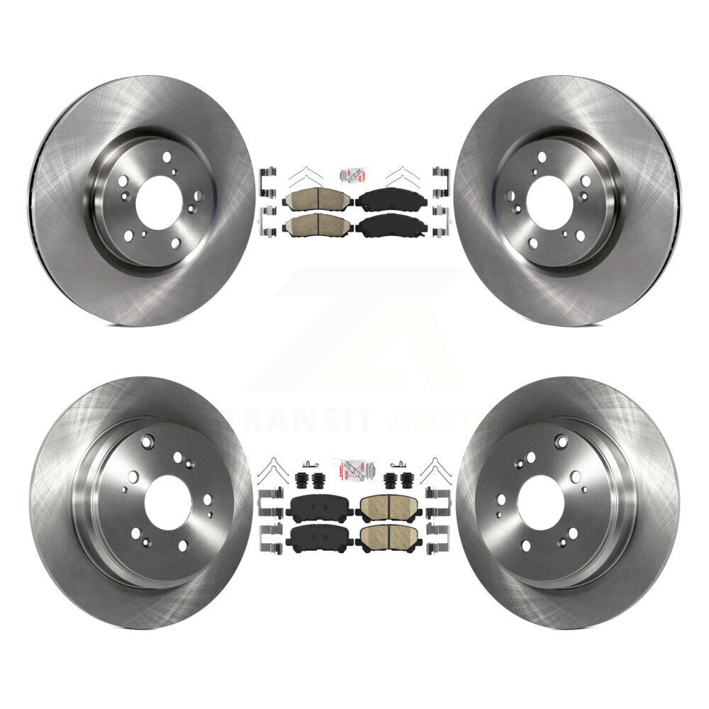 Disc Rotors and Ceramic Brake Pads Kit-K8A-103491 - Kit.bestparts.ca