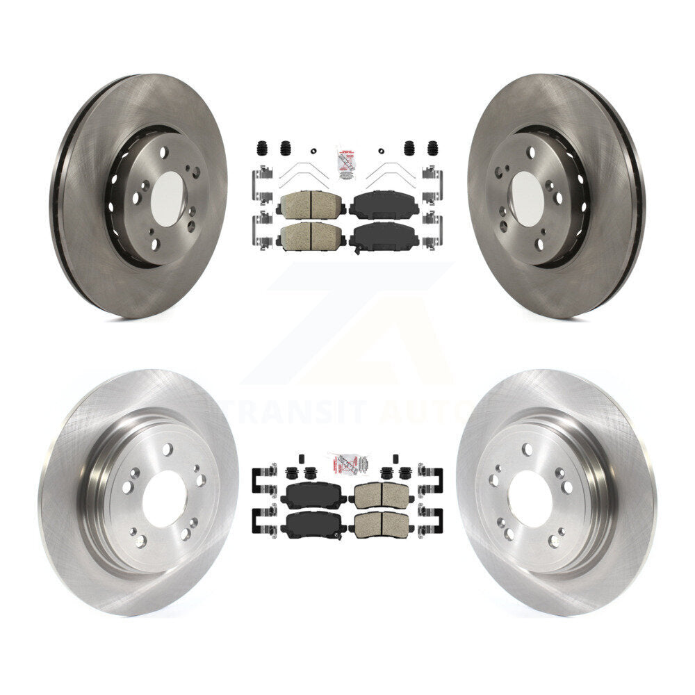Disc Rotors and Ceramic Brake Pads Kit-K8A-103496 - Kit.bestparts.ca