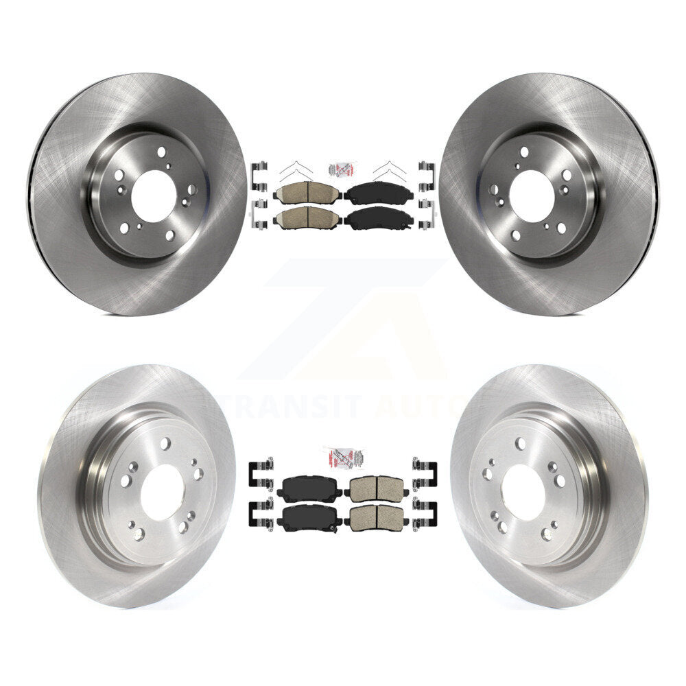 Disc Rotors and Ceramic Brake Pads Kit-K8A-103503 - Kit.bestparts.ca