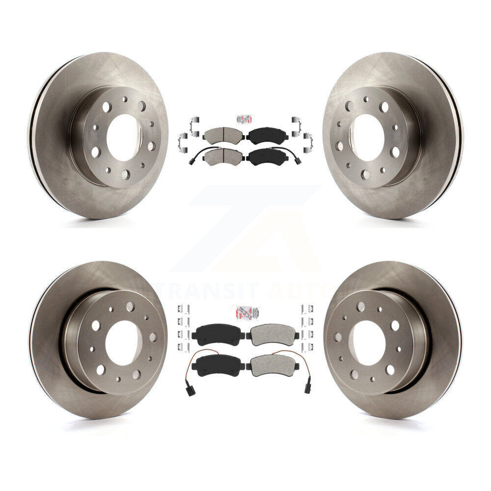 Disc Rotors and Semi-Metallic Brake Pads Kit-K8A-103520 - Kit.bestparts.ca