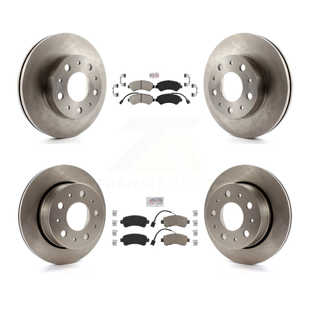 disc rotors and semi metallic brake pads-k8a-103521 - Kit.bestparts.ca