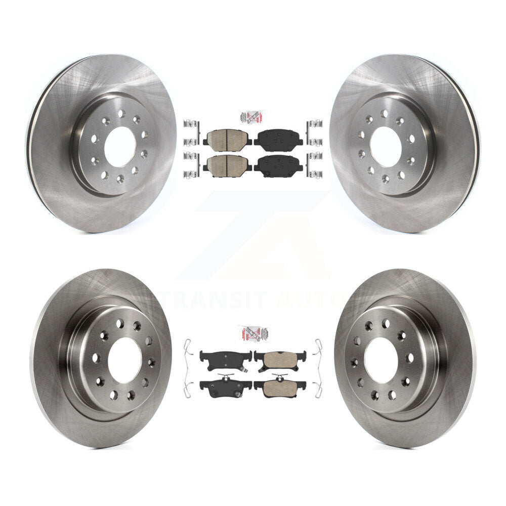 Disc Rotors and Ceramic Brake Pads Kit-K8A-103542 - Kit.bestparts.ca