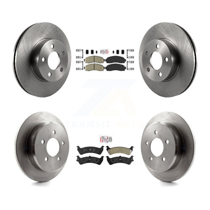Disc Rotors and Ceramic (Front) & Semi-Metallic (Rear) Brake Pads Kit-K8A-103547 - Kit.bestparts.ca