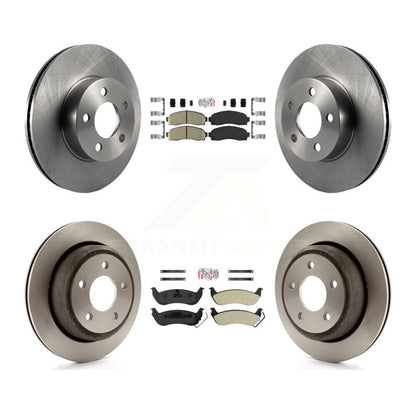 Disc Rotors and Ceramic (Front) & Semi-Metallic (Rear) Brake Pads Kit-K8A-103551 - Kit.bestparts.ca