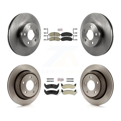 Disc Rotors and Ceramic (Front) & Semi-Metallic (Rear) Brake Pads Kit-K8A-103552 - Kit.bestparts.ca
