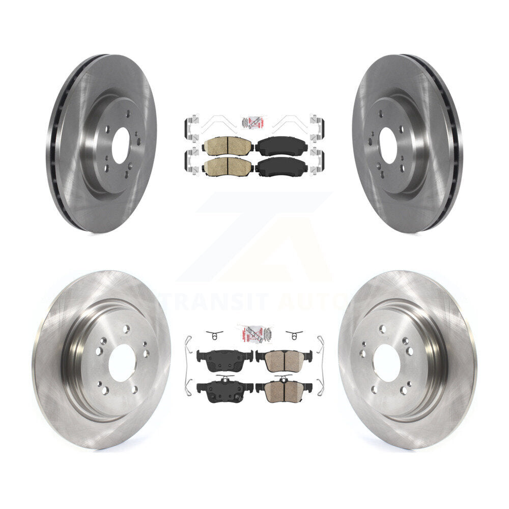 Disc Rotors and Ceramic Brake Pads Kit-K8A-103553 - Kit.bestparts.ca
