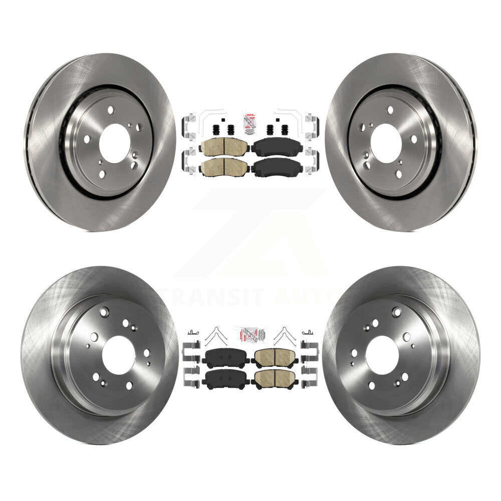 Disc Rotors and Ceramic Brake Pads Kit-K8A-103561 - Kit.bestparts.ca
