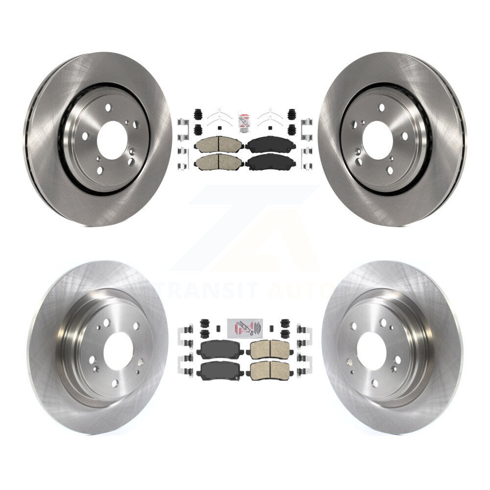 Disc Rotors and Ceramic Brake Pads Kit-K8A-103568 - Kit.bestparts.ca