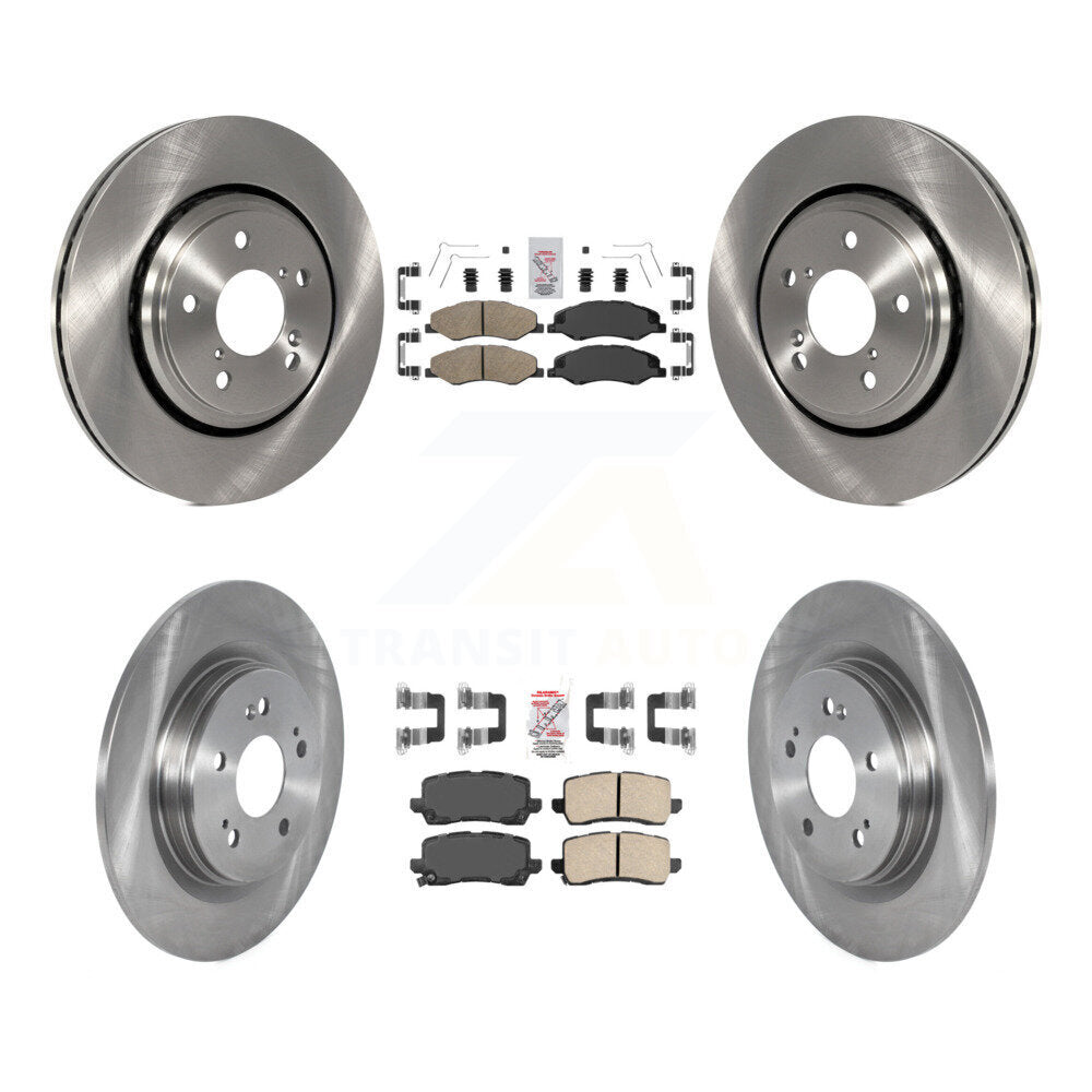 Disc Rotors and Ceramic Brake Pads Kit-K8A-103573 - Kit.bestparts.ca